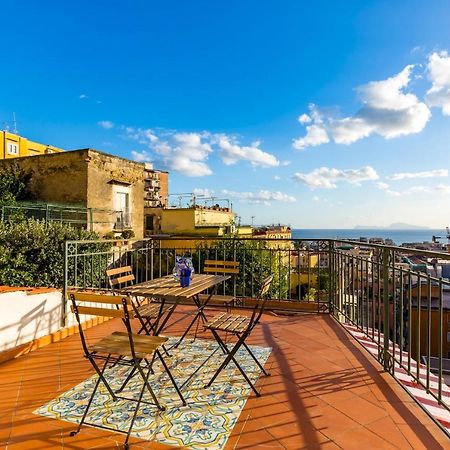 Villa Paola - Hidden Panoramic Garden And Terraces By Napoliapartments Kültér fotó