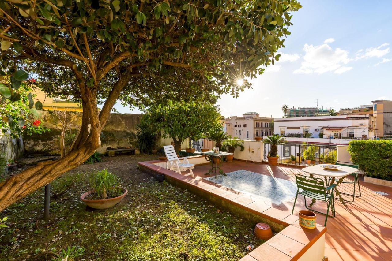 Villa Paola - Hidden Panoramic Garden And Terraces By Napoliapartments Kültér fotó