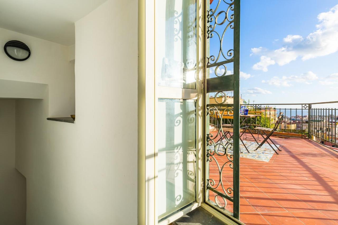 Villa Paola - Hidden Panoramic Garden And Terraces By Napoliapartments Kültér fotó