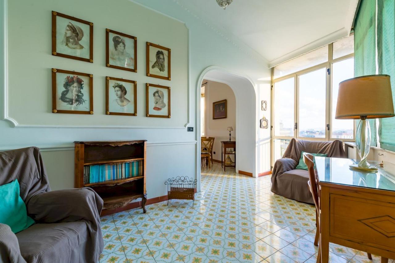 Villa Paola - Hidden Panoramic Garden And Terraces By Napoliapartments Kültér fotó