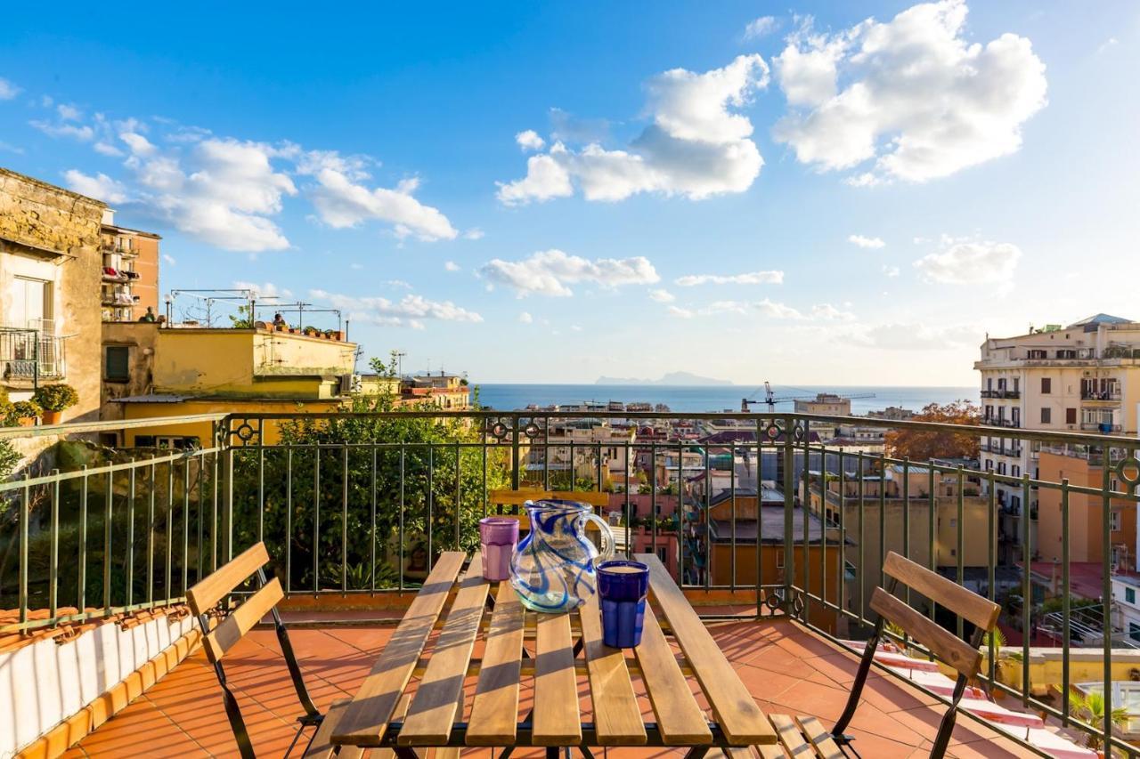 Villa Paola - Hidden Panoramic Garden And Terraces By Napoliapartments Kültér fotó