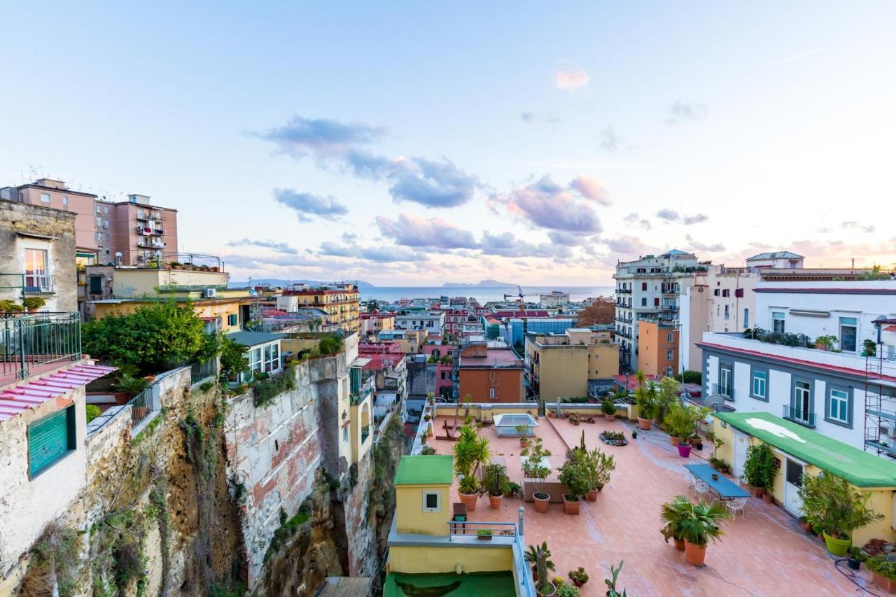 Villa Paola - Hidden Panoramic Garden And Terraces By Napoliapartments Kültér fotó